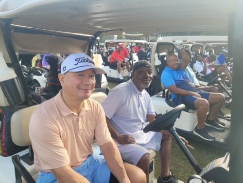 Golfing at The 2026 Hear the Music Golf Classic