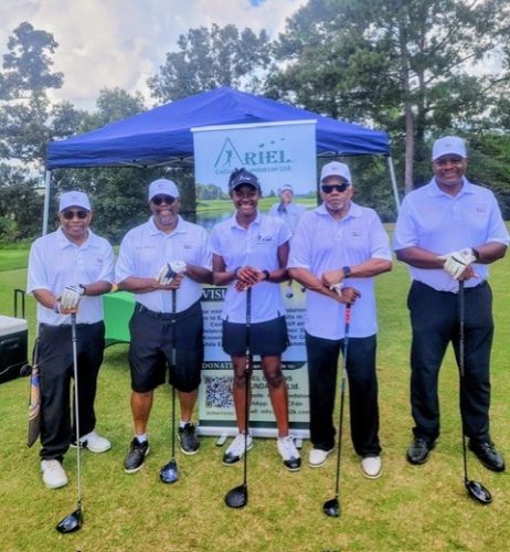 Golfing at The 2026 Hear the Music Golf Classic