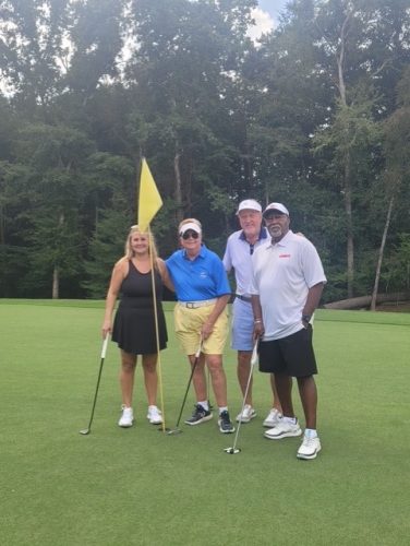 Golfing at The 2026 Hear the Music Golf Classic