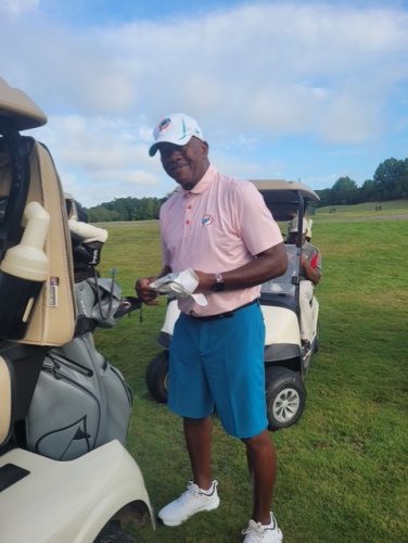 Golfing at The 2026 Hear the Music Golf Classic